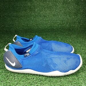 Nike Aquasock 360 Kids 6Y Blue Water Shoes 943758-402 Slip On (No Insoles)